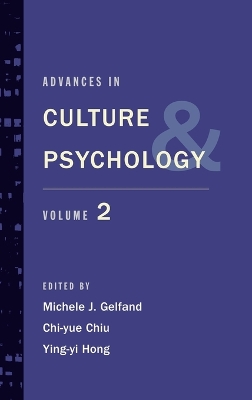 Advances in Culture and Psychology book