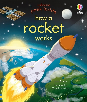 Peek Inside How a Rocket Works book