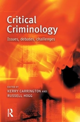 Critical Criminology book