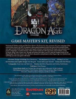 Dragon Age Game Master's Kit, Revised Edition book