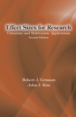 Effect Sizes for Research book