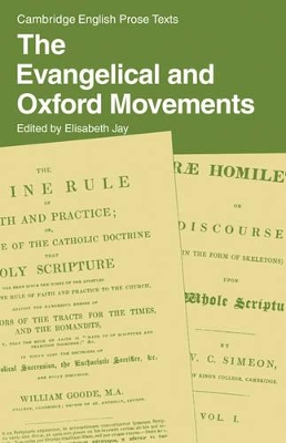 Evangelical and Oxford Movements book