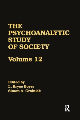 Psychoanalytic Study of Society, book