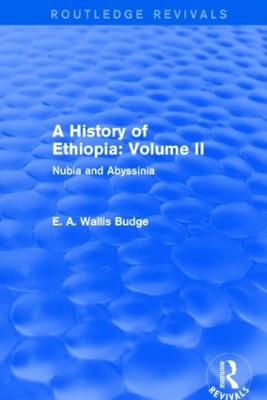 History of Ethiopia by E. A. Wallis Budge