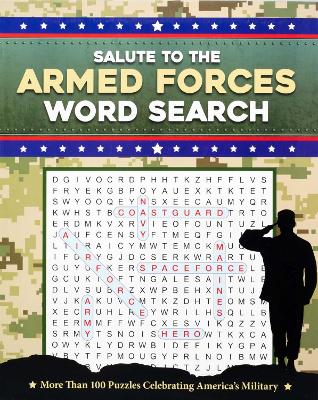 Salute to the Armed Forces Word Search book