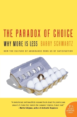 Paradox Of Choice book