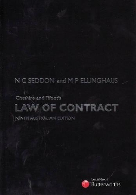 Cheshire and Fifoot's Law of Contract book