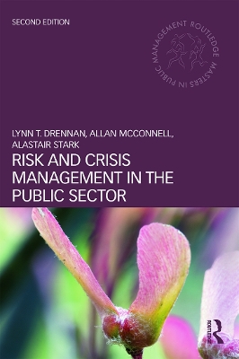 Risk and Crisis Management in the Public Sector book