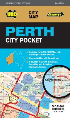 Perth City Pocket Map 661 22nd ed book