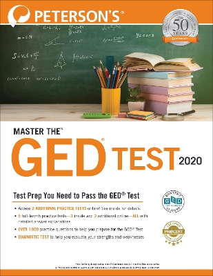 Master the GED Test 2020 book