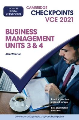 Cambridge Checkpoints VCE Business Management Units 3&4 2021 book
