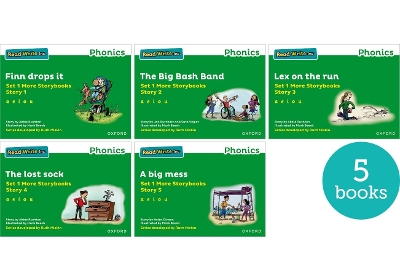 Read Write Inc. Phonics: Green Set 1 More Storybooks (Mixed Pack of 5) book