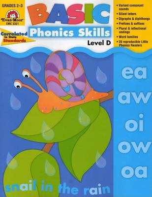 Basic Phonics Skills, Level D by Evan-Moor Corporation