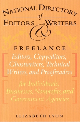 National Directory of Editors and Writers book