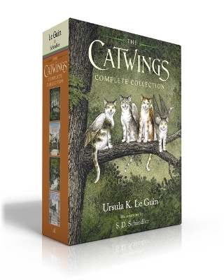 The Catwings Complete Collection (Boxed Set): Catwings; Catwings Return; Wonderful Alexander and the Catwings; Jane on Her Own by Ursula K Le Guin