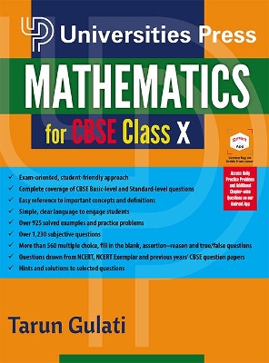 Mathematics for CBSE Class X book