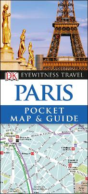 Paris Pocket Map and Guide book