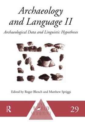 Archaeology and Language II book