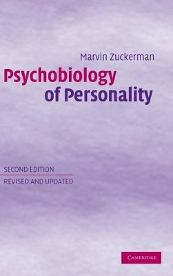 Psychobiology of Personality book