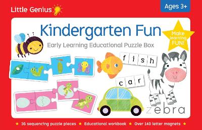 Little Genius Early Learning Puzzle Box - Kindergarten Fun book