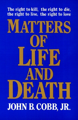 Matters of Life and Death book