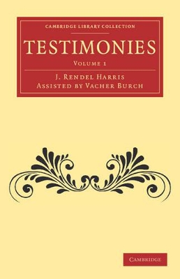 Testimonies: Volume 1 book