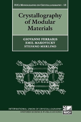 Crystallography of Modular Materials by Giovanni Ferraris