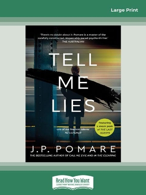 Tell Me Lies by J.P. Pomare