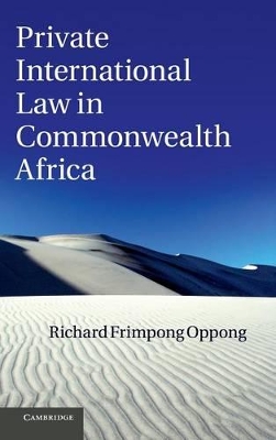 Private International Law in Commonwealth Africa book