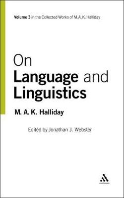 On Language by Jonathan J. Webster