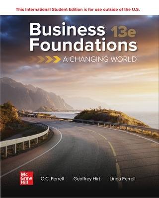 Business Foundations: A Changing World ISE book