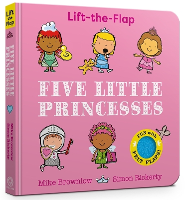 Five Little Princesses: Lift-the-Flap book