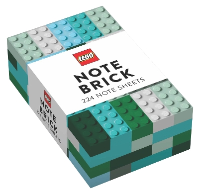 LEGO® Note Brick (Blue-Green) book