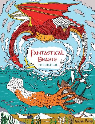 Fantastical Beasts to Colour book