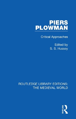 Piers Plowman: Critical Approaches book