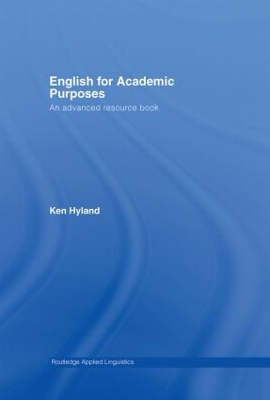 English for Academic Purposes book