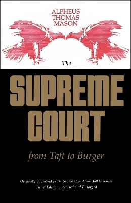Supreme Court from Taft to Burger book