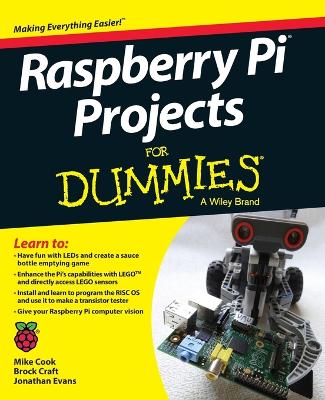 Raspberry Pi Projects for Dummies book