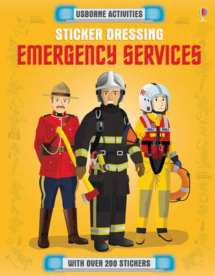 Sticker Dressing Emergency Services book