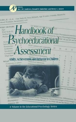 Handbook of Psychoeducational Assessment book