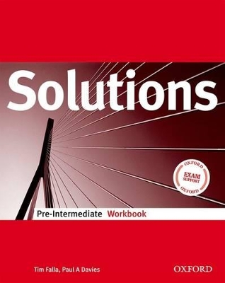 Solutions Pre-Intermediate: Workbook book