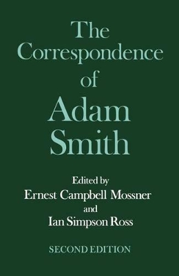 Glasgow Edition of the Works and Correspondence of Adam Smith: VI: Correspondence book