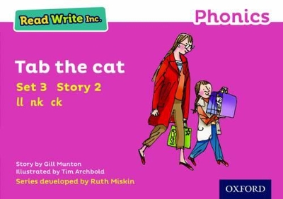 Read Write Inc. Phonics: Pink Set 3 Storybook 2 Tab the Cat book