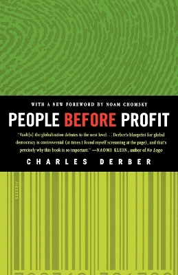 People Before Profit book