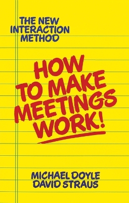 How to Make Meetings Work book