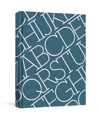 House Industries Indigo Linen Journal book