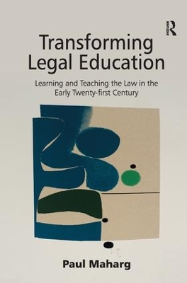 Transforming Legal Education book