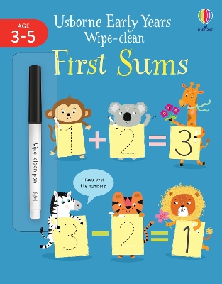 Early Years Wipe-Clean First Sums by Jessica Greenwell