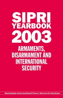 SIPRI YEARBOOK 2003 book