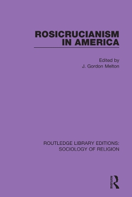 Rosicrucianism in America book